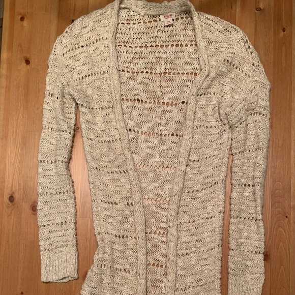 Mossimo Supply Co. Lacey Long Cardigan, Size Medium, Hardly Worn - Picture 1 of 2
